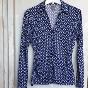 Ann Taylor Button-Down Blouse